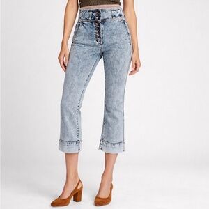 Ulla Johnson Ellis Women’s Acid Wash Jeans Denim Size 4 RN# 105177